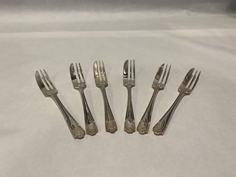 Martin Hall & Co Silver Plated Dessert Forks