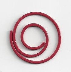 Spiral Clip Red