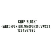 Sizzix Chip Block Alphabet
