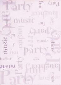 Printed Vellum Party Pink