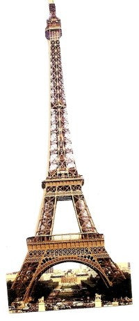 Eiffel Tower Diecut