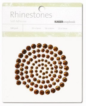 Rhinestones Copper