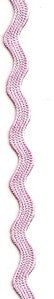 Valentine Pink Ric Rac Ribbon