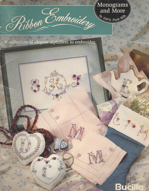 Ribbon Embroidery Monograms and More