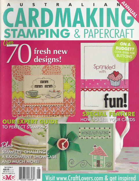 Cardmaking Stamping & Papercraft Vol 16 No 4