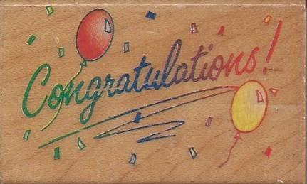 Congratulations Stamp