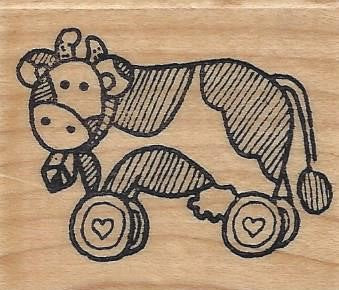 Baby Cow Toy Stamp