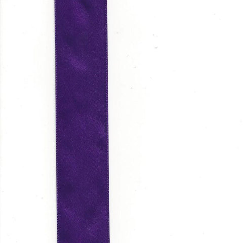 Purple Satin Ribbon
