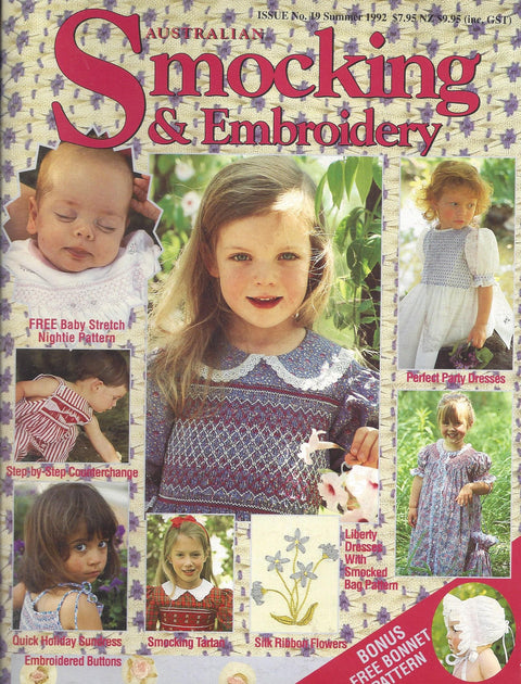 Australian Smocking & Embroidery Magazine