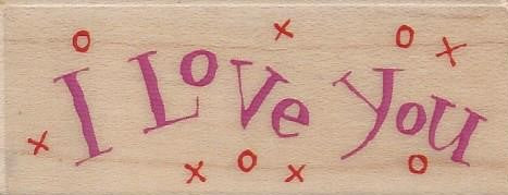 Huggy Kissy Love Stamp