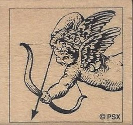 PSX Angel With Bow and Arrow Stamp