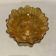 Indiana Glass Company Carnival Glass Sunflower Bowl