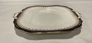 Aynsley Leighton Cobalt and Blue Square Cake Plate