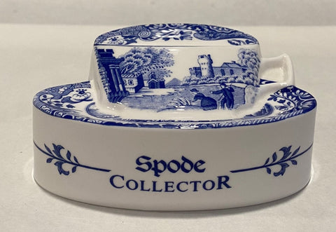 Spode Collector Blue Italian Ornament Boxed