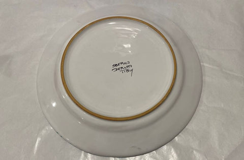 Italian Sberna Ceramic Vintage Platter