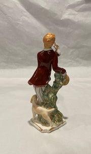 Wedgwood & Co Antique Shepherd Figurine