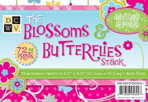 Blossoms & Butterflies 4.5 x 6.5 Mat Stack
