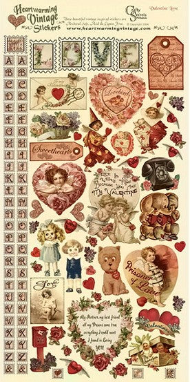 Crafty Secrets Valentine Love Stickers