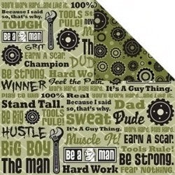 Be A Man The Man Paper
