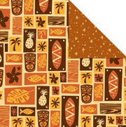 Retro Tropical Hawaiian Shirt Paper