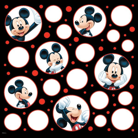 Mickey Mouse Poses Foil Paper