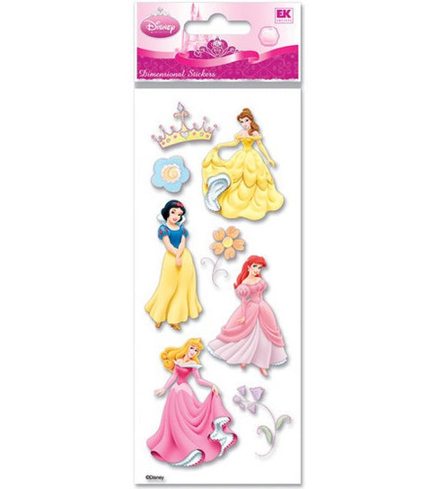 Disney Princess Crown Dimensional Stickers