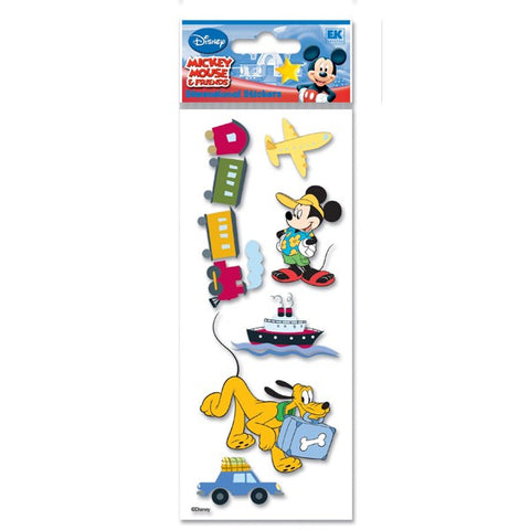 Disney Mickey Clubhouse Travel Dimensional Stickers