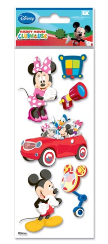 Disney Mickey Clubhouse Dimensional Stickers