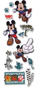 Disney Mickey Explorer Dimensional Stickers