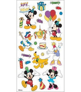 Disney Classic Stickers Mickey Birthday