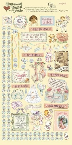 Crafty Secrets Baby Girl Stickers