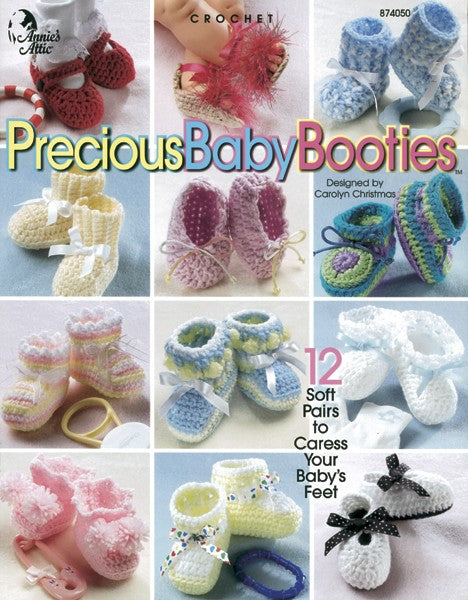 Precious Baby Booties (Crochet)