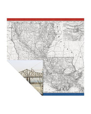 Louisiana Map Paper