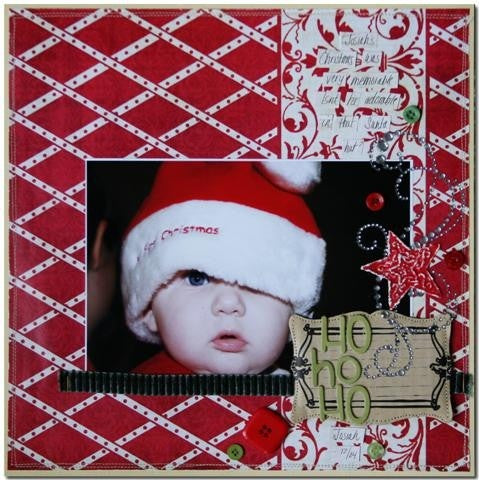 Christmas Fancy Layout 1