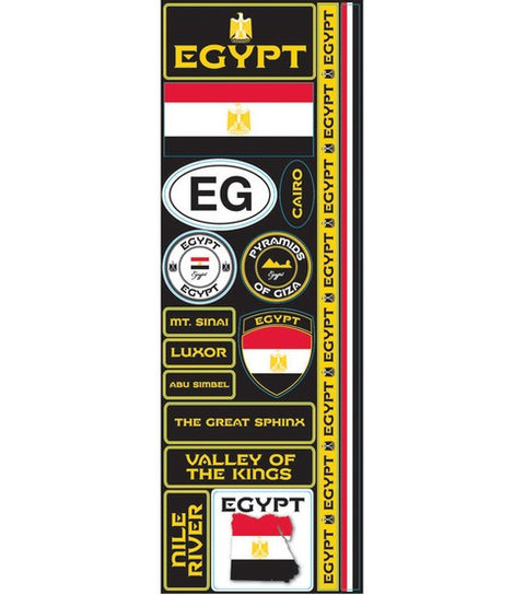 Reminisce Egypt Passports Stickers