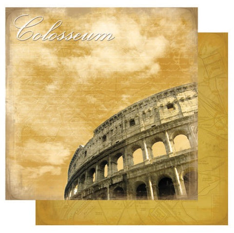 BC Colosseum Glitter Paper