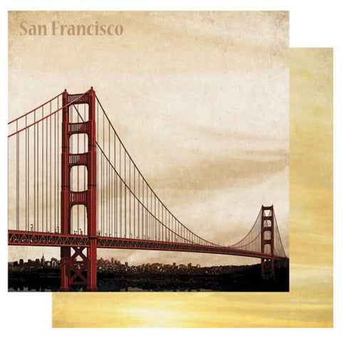 BC San Francisco Glitter Paper