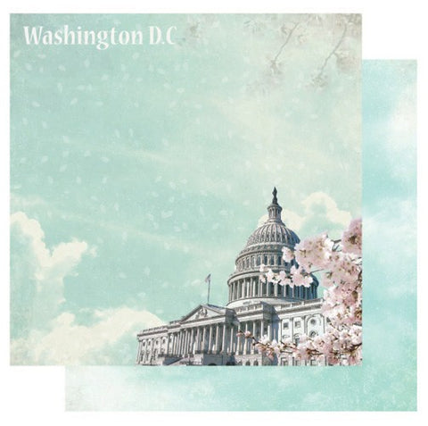 BC Washington D.C Glitter Paper