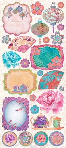 Sakura 5x12 Stickers