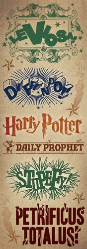 Harry Potter Spells Stickers