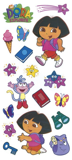 Dora Spring Stickers Dora the Explorer Stickers – JustScrapping