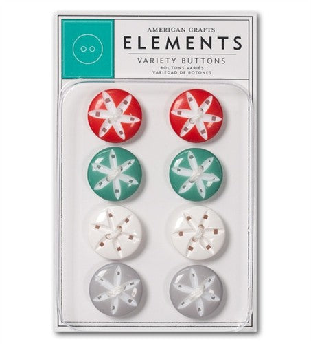 Elements Hollyday Buttons