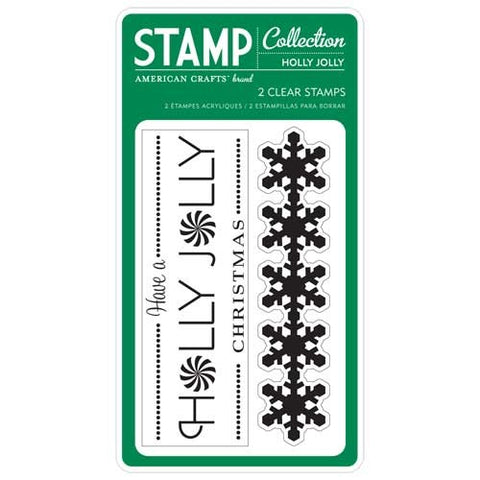 Holly Jolly Clear Stamp Set