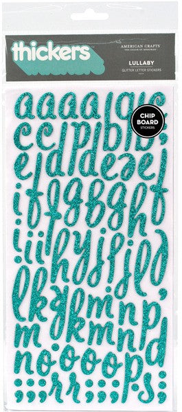 Thickers Lullaby Glitter Aqua