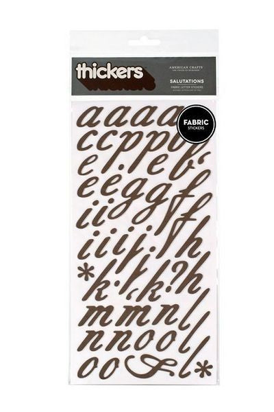 Thickers Salutations Chestnut 