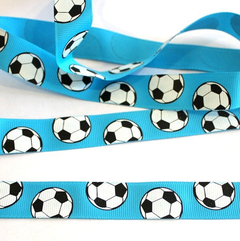 Soccer Ball Ribbon
