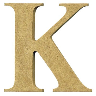 Wooden Letter K