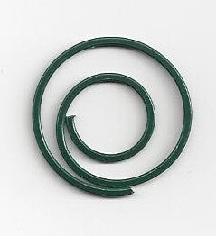 Spiral Clip Forest Green