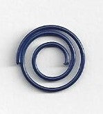 Mini Spiral Clip Navy