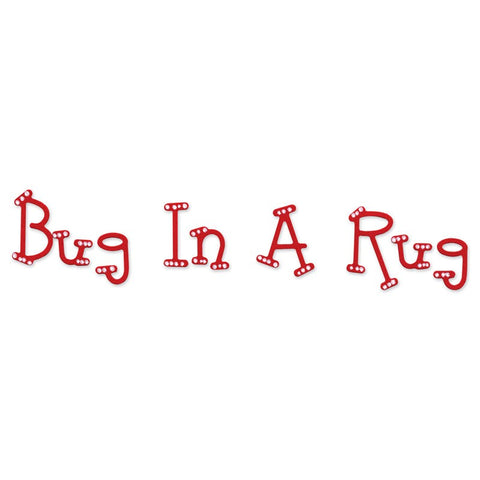 Sizzix Bug in a Rug Alphabet
